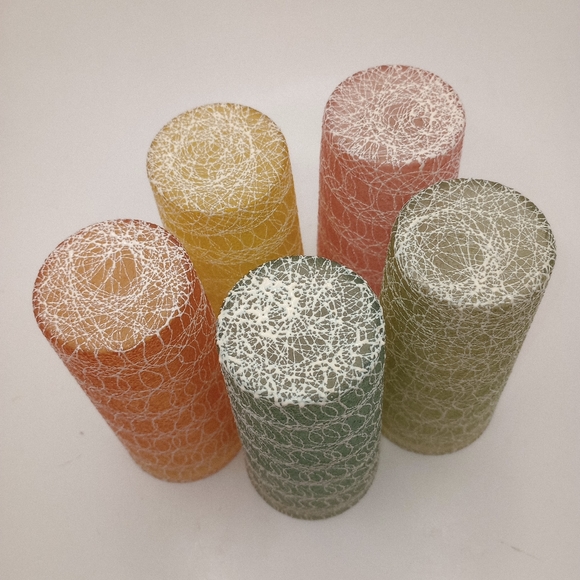 Set of 5 Vintage Spaghetti String MCM Glasses - Picture 12 of 13